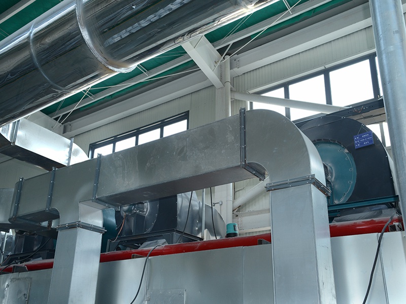 secador de cinta de malla para la producción de mmc