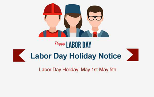 Johnley factory labor day holiday