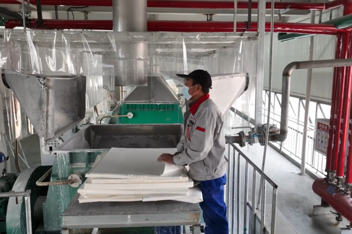 Máquina amasadora para la producción de compuestos de moldeo de urea